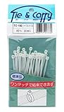 WAKI 標準品 ケーブルタイ 80mm 30本入り 白