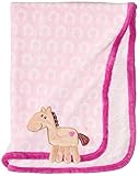 Hudson Baby Coral Fleece 3D Animal Blanket, Pink (Discontinued by Manufacturer) by Hudson Baby [並行輸入