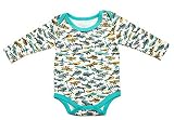 Cigogne BeBe Air Plane long sleeve Bodysuit Blue 6~9 Month by Cigogne BeBe