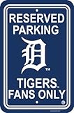 MLB Detroit Tigersプラスチック駐車場サイン
