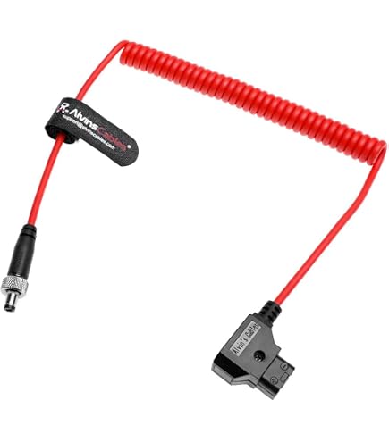 Amazon | Atomos Ninja Vモニター電源ケーブル D-タップロックDCコード