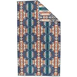[ ペンドルトン ] PENDLETON タオルブランケット オーバーサイズ ジャガード タオル XB233 53803 スレート Oversized Jacquard Towels Slate 大判 バスタオル [並行輸入品]