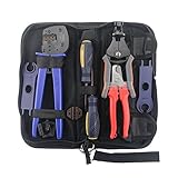 VIKOCELL ソーラーパネル用ソーラーPVツールキットソーラーパネル用ソーラーパネル用MC4用ソーラークリンピングツールキットDIYケーブルカッター