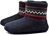 [KOI] コイ ルームシューズ スリッパ メンズ レディース 大きいサイズ ボアブーツ 冬用 暖かい 防寒 静音 洗濯可 14色 24.0