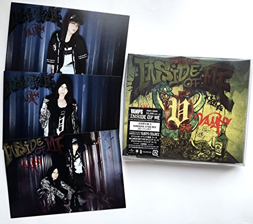 【 VAMPROSE STORE 限定 】 INSIDE OF ME feat. Chris Motionless of Motionless In White 【 初回限定盤B / CD+ VAMPROSE STORE 絵柄 バンダナ】(VAMPROSE STORE 限定特典:ポストカード3枚付き)の表紙