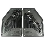 HTS 123B0 30 Pc Allen Wrench Set, SAE/Metric by HTS