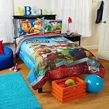 子供、子供用、幼児、ツインサイズ寝具掛け布団セット( Paw Patrol )