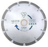 外径180mm 7インチ　ダイヤモンドブレード カッター 乾式 シルバー　穴径22mm(20リング付き)　プロ仕様 実績豊富！ (1)