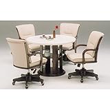 ダイニング テーブル 5点セット 円形 105 ホワイト天板　BLUS-wh