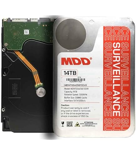 Amazon | MDD (MDD14TSATA25672E) 14TB 7200 RPM 256MB キャッシュ