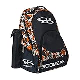 Boombah Tyro 野球/ソフトボールバットが収納できるバックパック - 20 x 15 x 10インチ - 迷彩柄シリーズ - 20種類の色 - 2-3/4インチまでのバットを2本まで収納 ブ