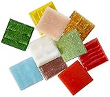 Jennifer's Mosaics Variety 3/4-Inch Venetian Style Glass Mosaic Tile, 3-Pound by Jennifer's Mosaics 