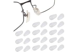 StarrySpirit 鼻パッド ノーズパッド メガネ 眼鏡 サングラス シリコン 滑り止め 24個（12ペア）SMP2