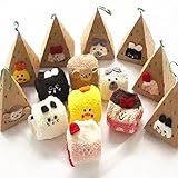 SHINA 　３足入り　3種類　ポカポカ　クリスマス 靴下 ソックス 親子ペアのソックス 親子お揃い (べビー用)