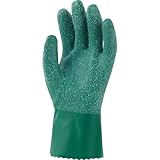 東和コーポレーション フルコート手袋 ビニスター竹 611 S グリーン