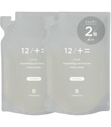 Amazon | 木村石鹸 12/JU-NI シャンプー コンディショナー つめかえ