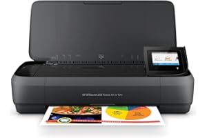 HP プリンター A4 モバイル インクジェット 複合機 OfficeJet 250 Mobile AiO | Wi-Fi 無線LAN対応 スマホ対応 顔料黒インク 2.65インチタッチパネル ADFスキャナー搭載 コンパクト テレワーク 在宅勤務 