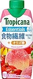 キリン　トロピカーナ エッセンシャルズ 食物繊維 330ml紙パック×12本×2ケース(24本)