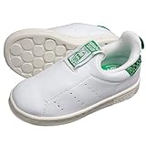 adidas アディダス オリジナルス スタンスミス スリッポン キッズ ベビー スネーク STAN SMITH 360 I (15cm, グリーン)