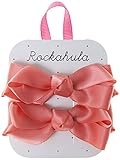 Rockahula Kidsロッカフラキッズ/H247Cサテンリボンクリップ/コーラル