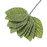 CCINEE　造花　美しい花を引き立て　葉っぱ　長さ：2.2inch（約5.5cm）　広さ：1.2inch（約2.5cm）　144個入り