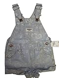 ＯＳＨＫＯＳＨ（オシュコシュ）ベビー女の子デニム　ショートオール　８０ｃｍ [並行輸入品]