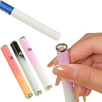 Amazon.co.jp: zmart USB充電式 電子ライター 黒 タバコ 風に強い ガス