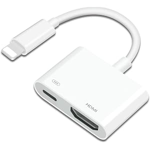 【2021最新型】iPhone HDMI 変換 アダプタ ライトニング avアダプタ 設定不要 接続ケーブル HDMI…