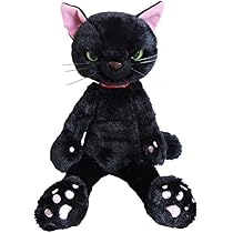 猫型ぬいぐるみ 中型 黒と白 Amazon.co.jp: 内藤デザイン研究所 スクラッチ ぬいぐるみ(MS) 猫 高さ