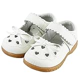 SSJH ベビーシューズ 子供シューズ キッズ靴 女の子 ガールズ フォーマル 本革 13サイズ 耐磨 軽量 滑り止め 可愛 素敵 おしゃれ リボン 蝶結び ハート 夏 通園 通学 七五三 結婚式 発