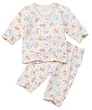 【あるこんたるこん】 (EFO) ベビー キッズ ジュニア ルームウェア ルル 女の子 パジャマ 7分袖 ハーフパンツ (80)