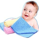 タオルのベビータオルfor Sensitive Skin、Washcloths男の子、女の子用、新生児、幼児、有機と健康 43×32cm,17×12.6inches イエロー 4327961587