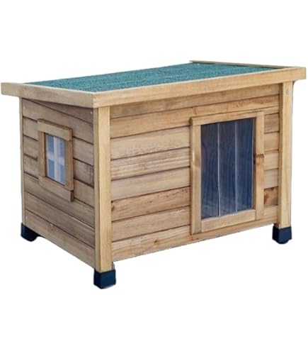Amazon | Wokouiys 猫 ハウス 犬小屋 キャットハウス 猫ハウス 屋外