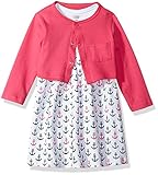 Luvable Friends DRESS ベビー・ガールズ US サイズ: 12-18 Months カラー: ピンク