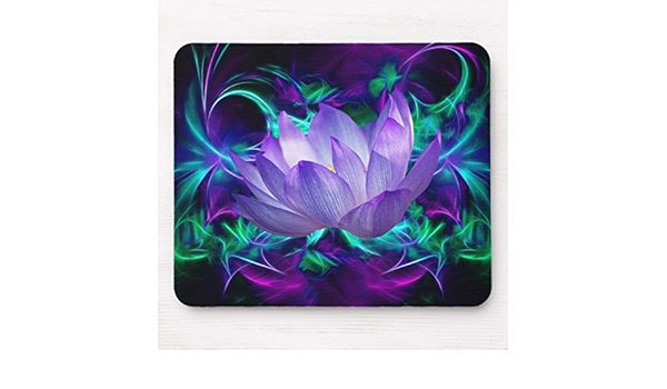 Amazon Co Jp Zazzle Purple Lotus Flowerとその意味マウスパッド パソコン 周辺機器