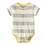 半袖ユニセックス新生児オニーズ、新生児ボディースーツ、夏