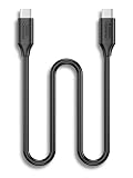 短いUSB C変換ケーブル,CableCreation USBCモニター8K@30Hz/4K@120Hzビデオ、240W タイプ C 快速充電、20G データ同期、Thunderbolt 4/3（サンダーボルト 4/3）,携帯電話、PC、Android 自動、Carplay、iPhone 16シリーズ等に適用USB C 3.2 Gen 2変換ケーブル /0.3M