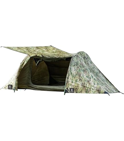 Amazon.co.jp: Mil-Tec 3人用テント プラス ラゲージ収納テント