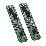 D DOLITY バッテリー保護板　18650リチウム電池用　5シリーズ　BMS PCB保護板　実用的　2個入り