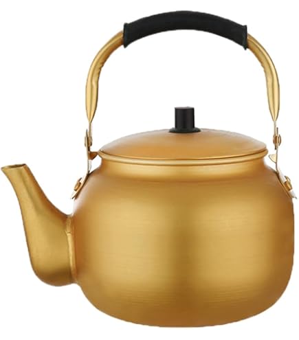 Amazon｜前川金属 アルマイト 湯沸し 福徳瓶 10L｜やかん