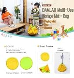 DAMJA Toy Mat Storage Bag (ORANGE DAMJA) 41 inch Playmat by DAMJA [並行輸入品]