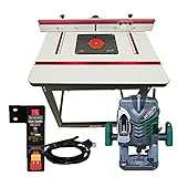 staxtools401 Wood Cooker Router Table + 日立 M12V2 電子ルータ + staxtools リモートスイッチセット