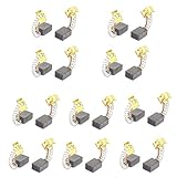 XDiscount カーボンブラシ 10mmx8mmx5mm スプリングタイプ 20枚入