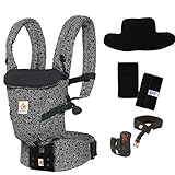 エルゴベビー ベビーキャリア ADAPT(アダプト) キースヘリング ブラック ヘッドサポートセット【正規代理店2年間保証付】