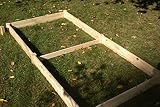 Riverstone Industries Eden RGB-4818 4 Ft. x 8 Ft. X 17.5 In. Quick Assembly Raised Garden Bed