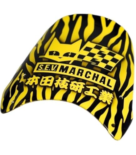 Amazon | ミニモト Z50JモンキーFRP製フロントバイザー 金×黒