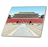 3dRose ct_13919_4 Forbidden City Meridian Gate Approach-Ceramic Tile, 12-Inch [並行輸入品]