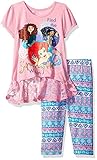 Disney Little Girls' 2 Piece Princesses Legging Set Pink 6 [並行輸入品]