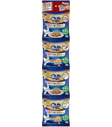 銀のスプーン キャットフード 贅沢うまみ仕立て 375g×4袋×10袋(2種) 銀