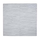 Tadpoles Wood Grain Playmat Set, Grey by Tadpoles [並行輸入品]
